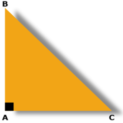Toile Triangle Rectangle
